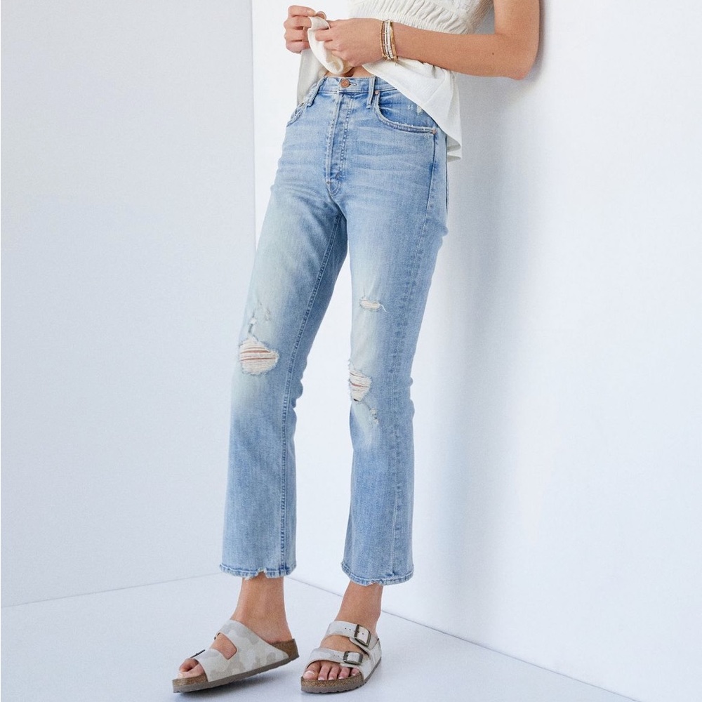 MOTHER The Tripper Crop Flare Jeans - Size 29